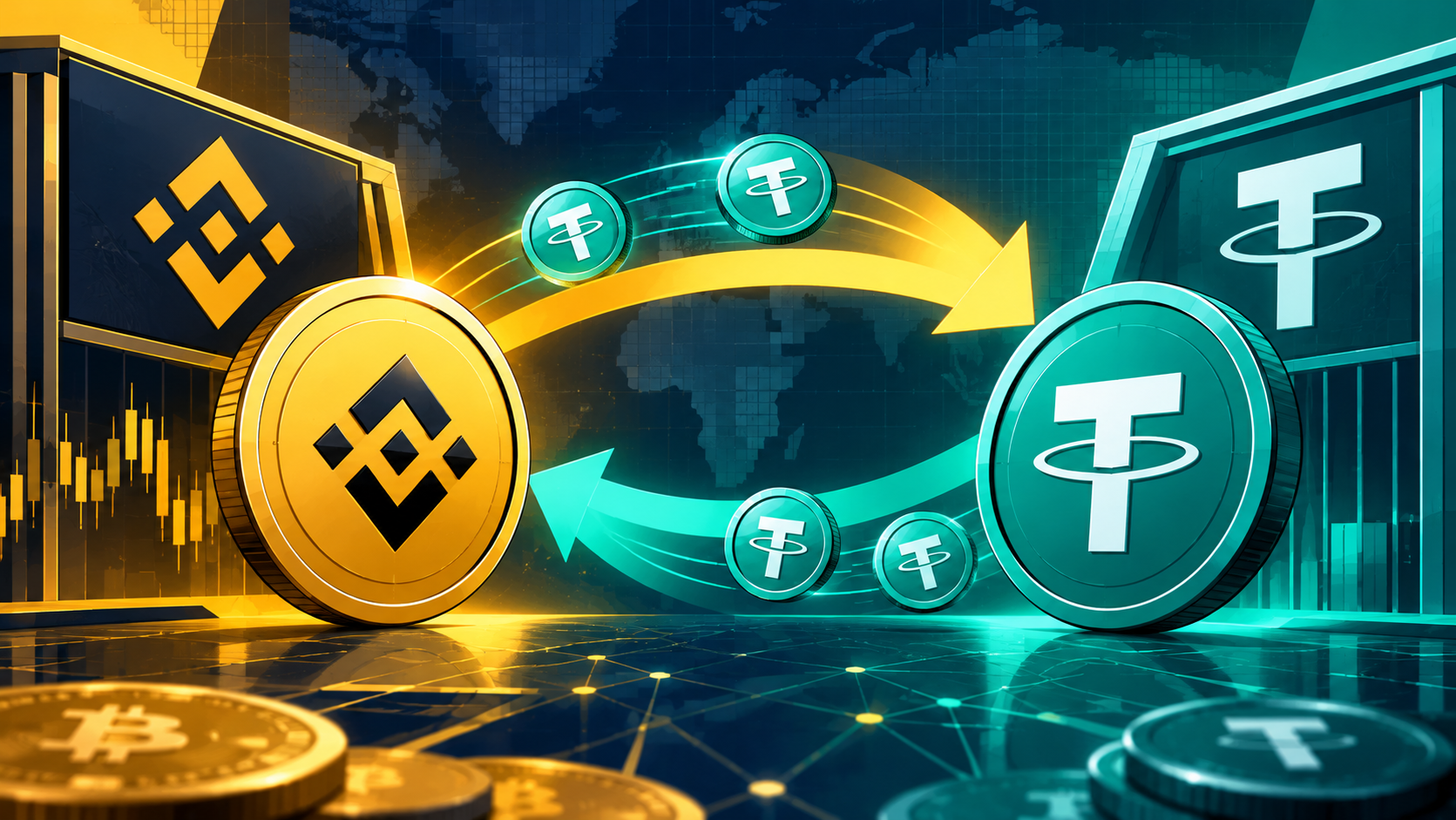 USDTの流れが逆転、ビットコイン購買力に陰り？｜75億ドル純送金