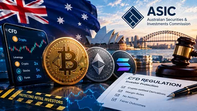 豪州、仮想通貨決済のデリバティブにもCFD規制拡大へ｜ASIC案