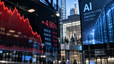 【今日のマクロ経済】日経平均4.9%下落、AI投資に資金不安
