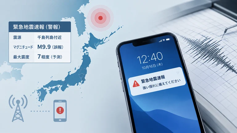 緊急地震速報の誤報とドコモの配信漏れ、正反対の問題が同時に