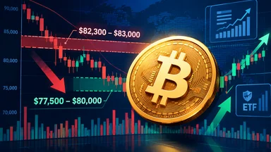 ビットコインの上値に「87万BTCの壁」？8.2万ドルで売り圧か