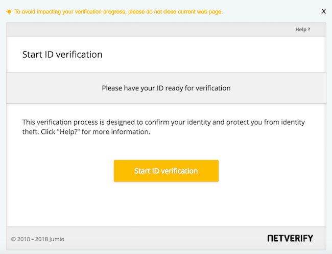 バイナンス　本人確認書類