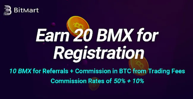 BitMart　エアドロップ