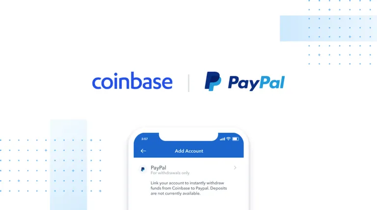 コインベース(Coinbase)が米国ユーザー向けにPayPal口座への出金機能を追加