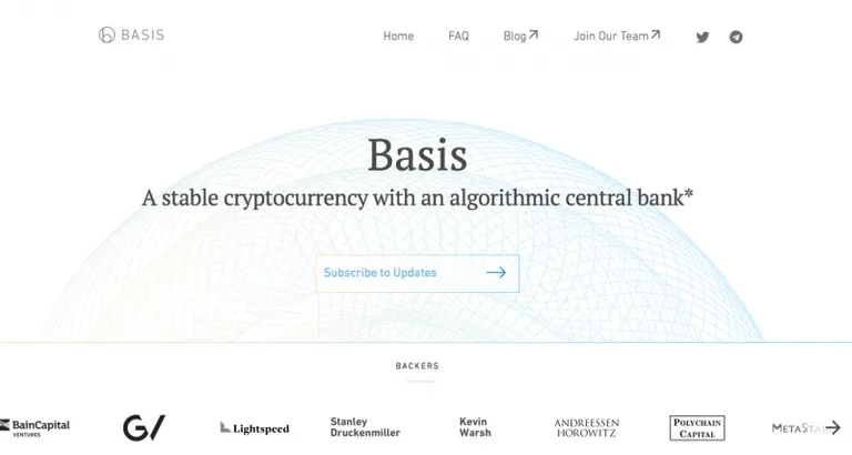 ステーブルコインプロジェクトのBasis(ベーシス)が頓挫、ICOの残資金を返金へ