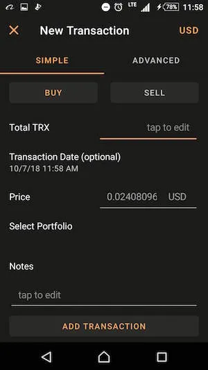 Coin Statsの仮想通貨管理