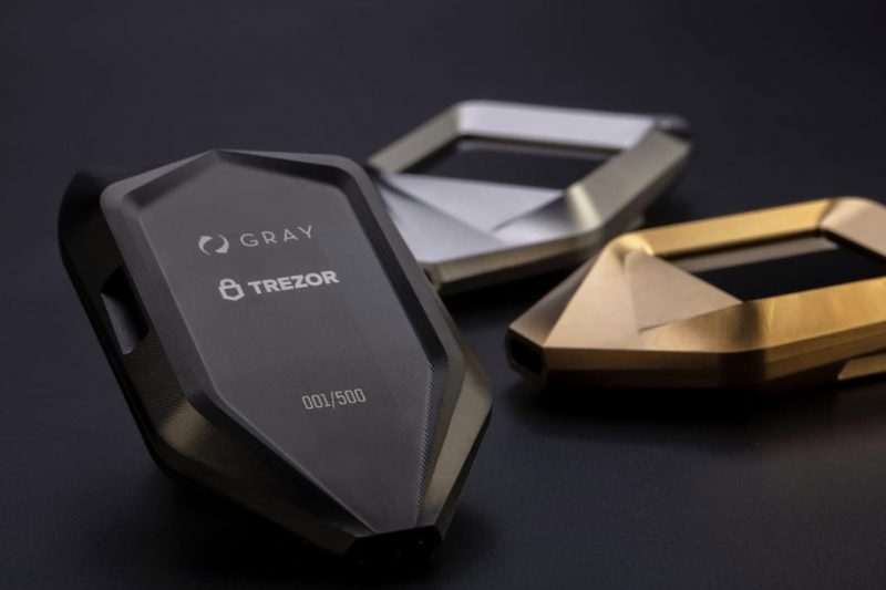 TrezorとGrayが1500ドルのラグジュアリー仮想通貨ウォレットを発売