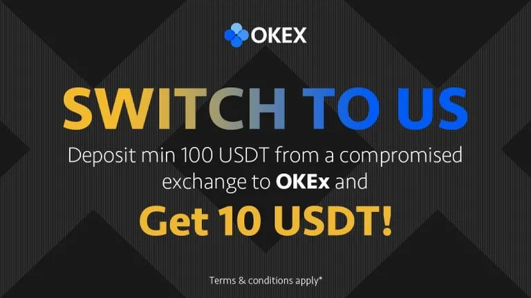 OKExが他取引所から資金を移したユーザーに10USDTを付与するキャンペーンを開催 ユーザーからは批判の声も