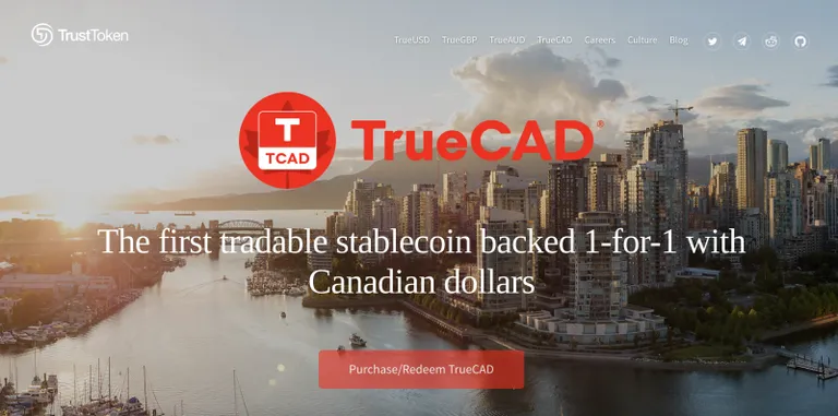 TrustTokenがカナダドル連動型ステーブルコイン「TrueCAD」をローンチ