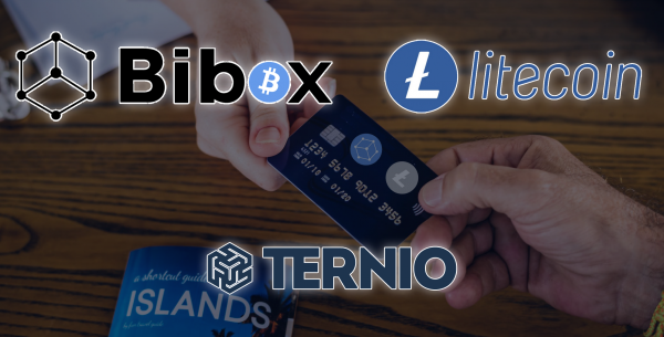 ライトコイン財団がBiboxとTernioとの共同で暗号資産デビットカードを提供へ