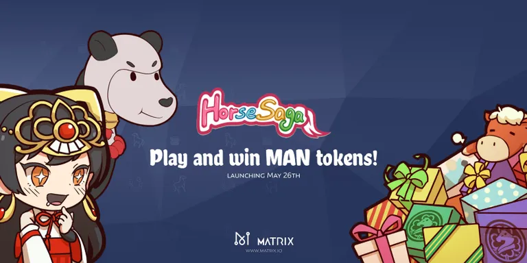 Matrix AI Network 初のDAppsゲーム「Horse Saga」がリリース!
