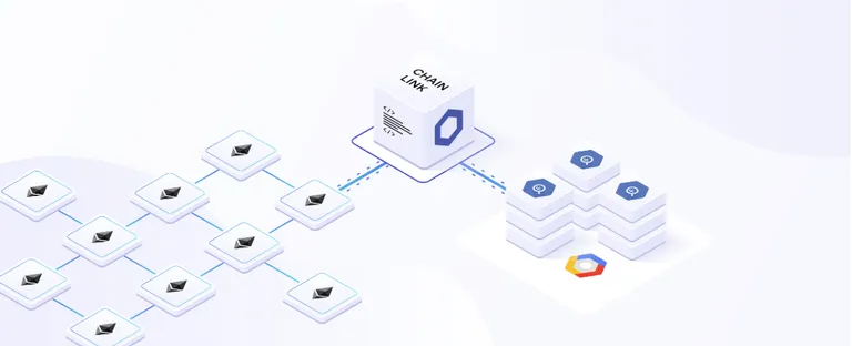 GoogleがChainLinkと提携　ブロックチェーンとクラウドの「ハイブリッドDApps」とは？