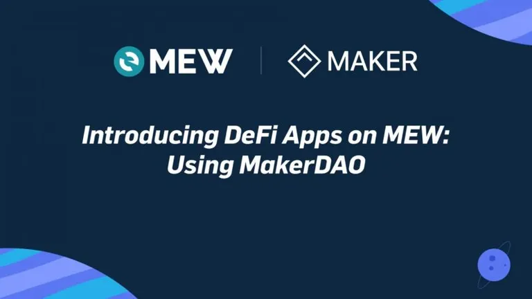 My Ether Wallet(マイイーサウォレット)のDAppsページにMaker DAOのCDPポータルが追加される