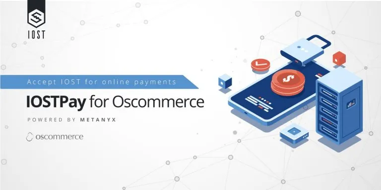 IOSTPayがOsCommerceベースのオンラインストア上で利用できるように
