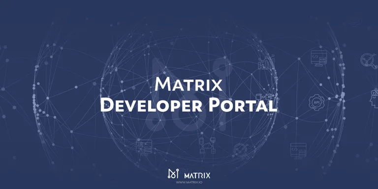 Matrix AI Networkが開発者向けポータルを公開