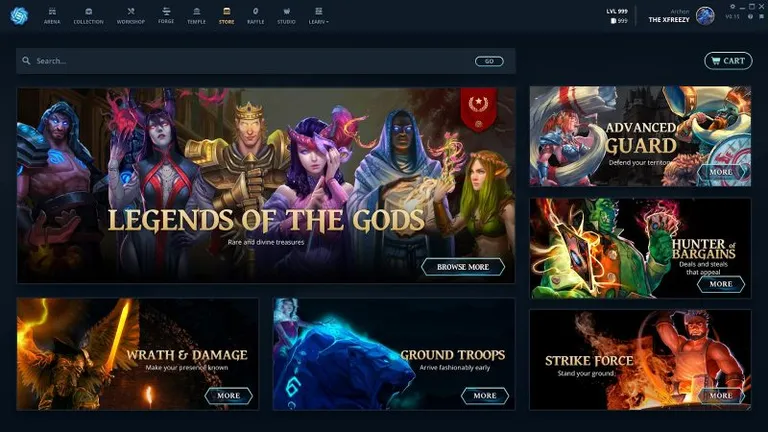 Gods Unchained 1年間に渡るGenesis Pre-saleが終了、ハードキャップを達成