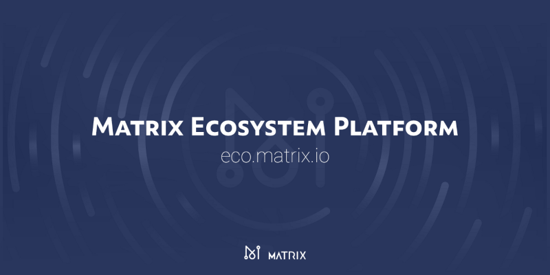 Matrix AIがエコシステムプラットフォームをリリース