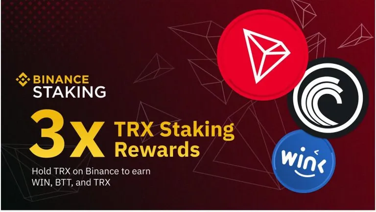 BinanceがTRONのステーキングを10月1日から開始