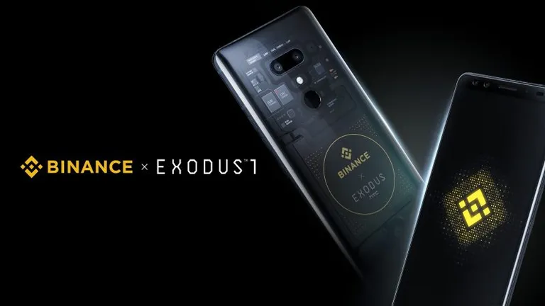 HTCブロックチェーンスマホEXODUS 1がBinance ChainとDEXをサポートした限定版を発売