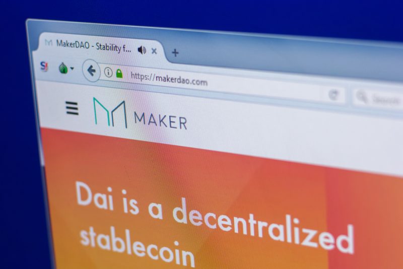 MakerDaoが運営するステーブルコイン $DAI が発行上限へ、上限拡張の投票を金曜日に実施