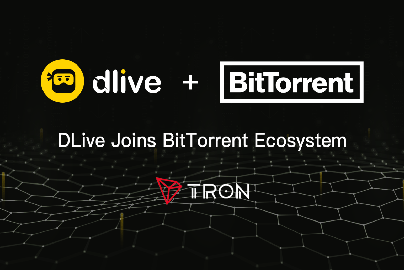 DLiveがBitTorrentのエコシステムに参入し、TRONのブロックチェーンへ移行