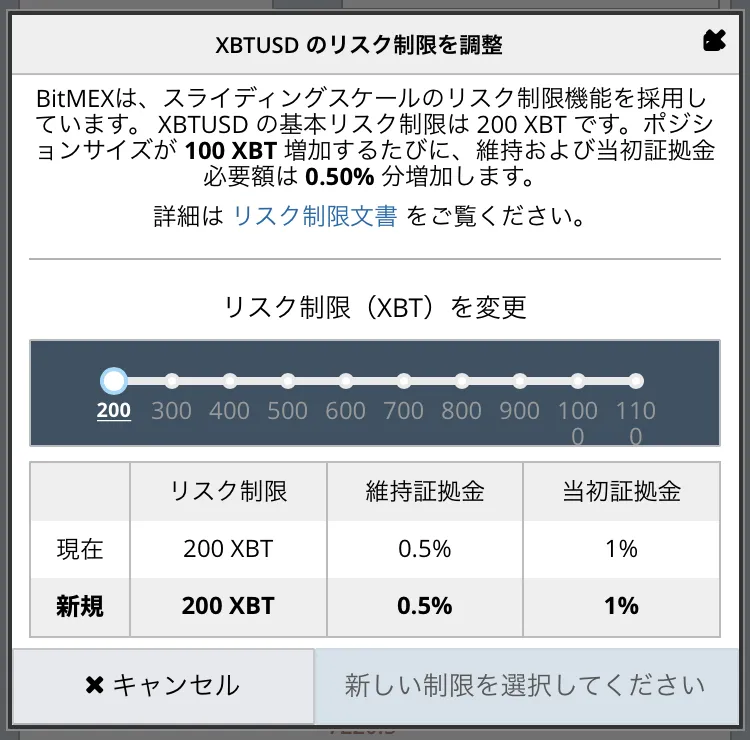 BitMEX スマホ アプリ
