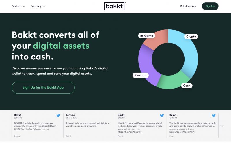Bakkt(バックト)がシリーズBで3億USDの資金調達を完了, 今夏にはアプリがリリース予定