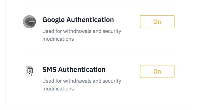 Binance 二段階認証