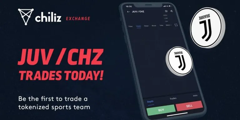Chiliz.Netがユベントスファントークン / $JUV の取引を開始