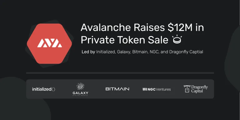 AVA LabsのAvalancheブロックチェーンが1200万ドルのプライベートセールを終了、7月にはパブリックセールも実施