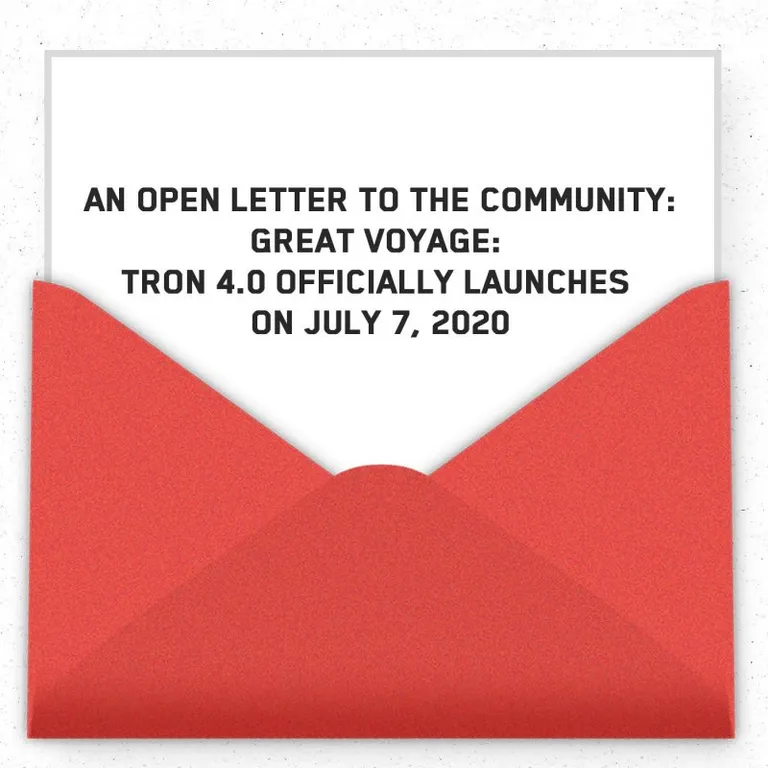 TRON Ver4.0のローンチが7月7日に決定!