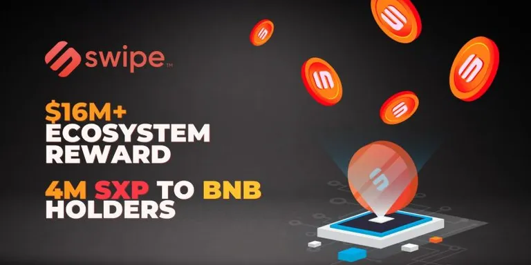 Binanceの $BNB トークン保持者へ $SXP のエアドロップが行われる