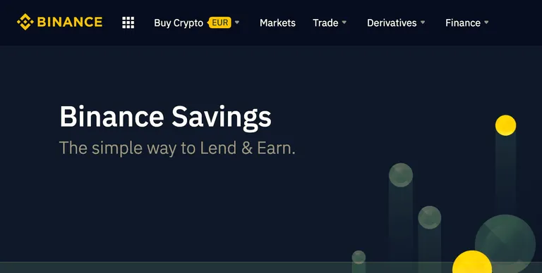 Binance Savings(セービング)の特徴や使い方を徹底解説!
