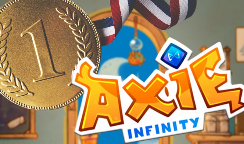 Axie Infinity（アクシーインフィニティ）がNFTプロジェクトで取引高で1位になる。