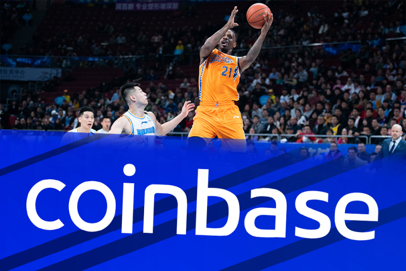 【Coinbase × NBA】独占パートナーシップを締結。今夜のリーグ開幕から広告開始