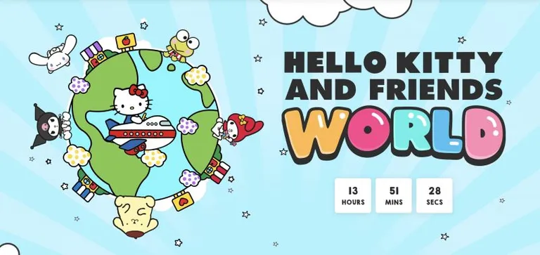 ハローキティのNFT「Hello Kitty and Friends World」1/1オークション終了