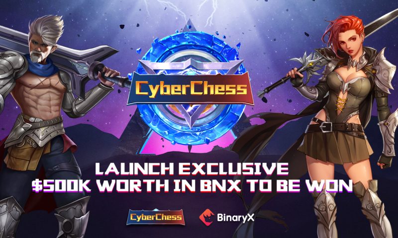 GameFiプラットフォーム「BinaryX」、戦略ゲーム「CyberChess」の提供を開始 | 50万ドル相当の$BNXが当たるキャンペーン実施中