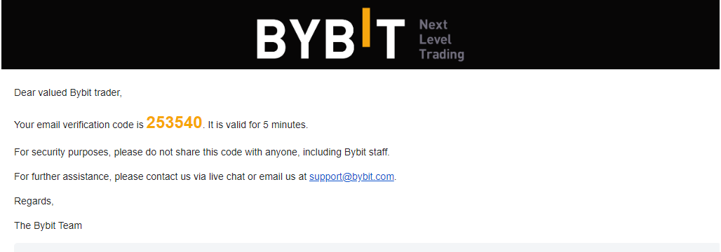 Bybit登録3