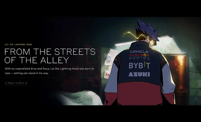 Azuki NFTがRed Bull Racing（レッドブルレーシング）とコラボ