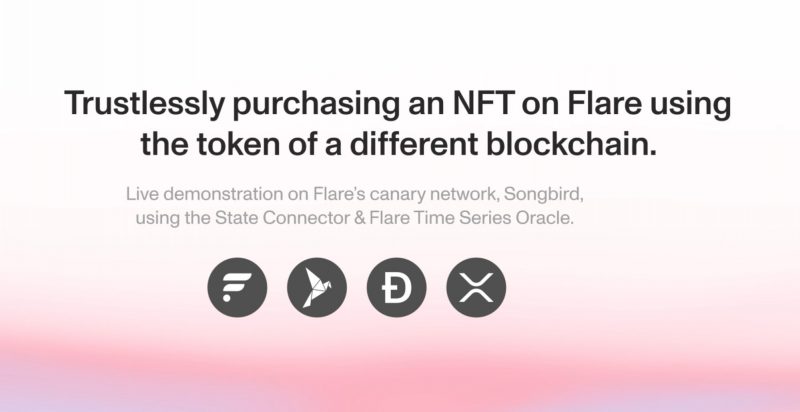 異なるブロックチェーンのトークンを利用したFlare上におけるNFTのトラストレスな購入