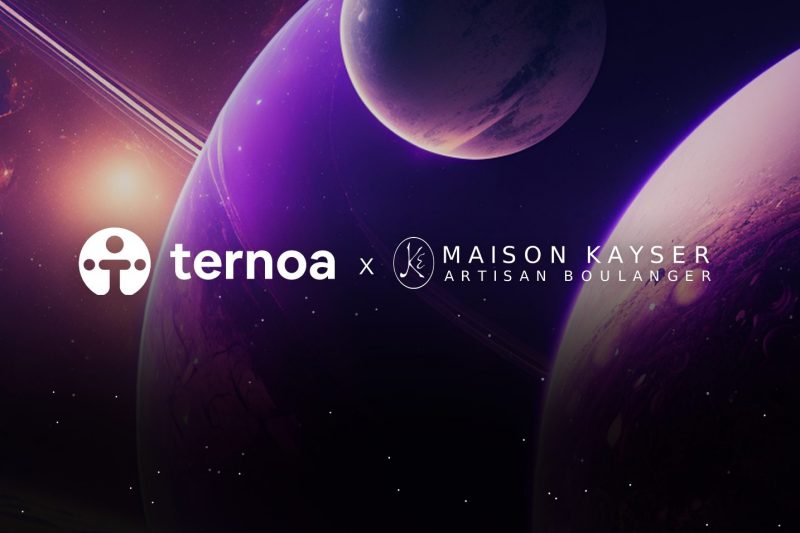 Ternoa（テルノア）は、フランスのベーカリーEric Kayserと提携し、イスラエルで初めてサプライチェーンにNFTを導入