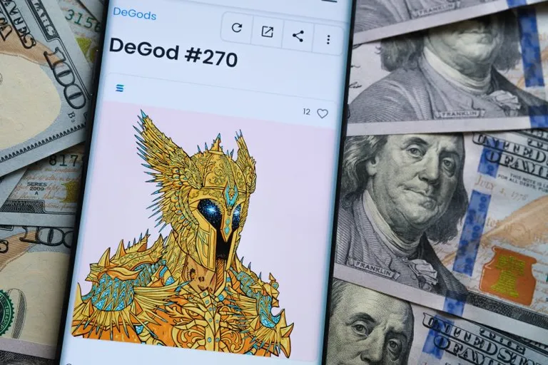 DeGodsとy00ts、エアドロップか｜Frankのツイートにエアドロップのマークが記載