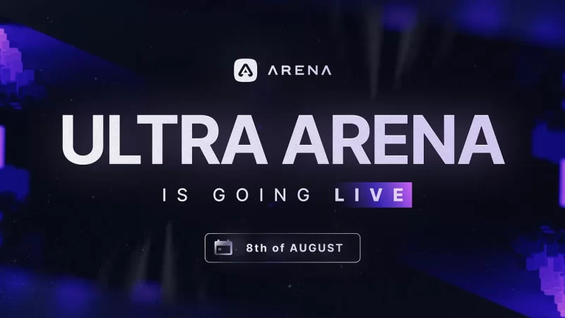 Web3ゲーム配信プラットフォームULTRAが8月8日に「Ultra Arena」をリリース