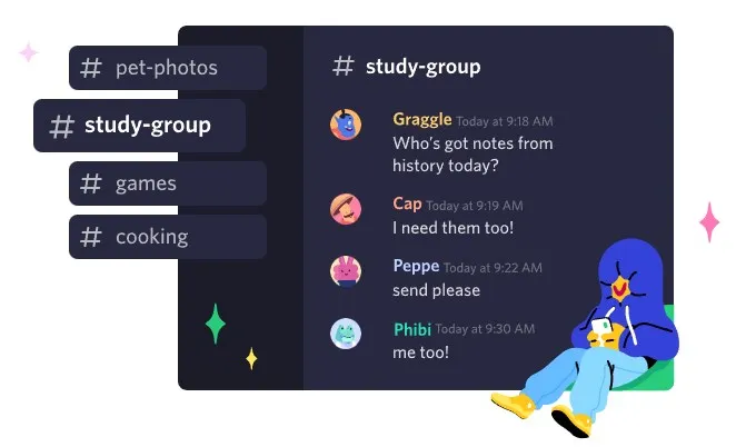 ディスコード英語のイメージ