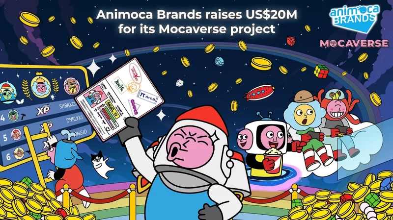 Animoca Brandsが2,000万ドルの資金調達を実施｜「Mocaverse」開発へ