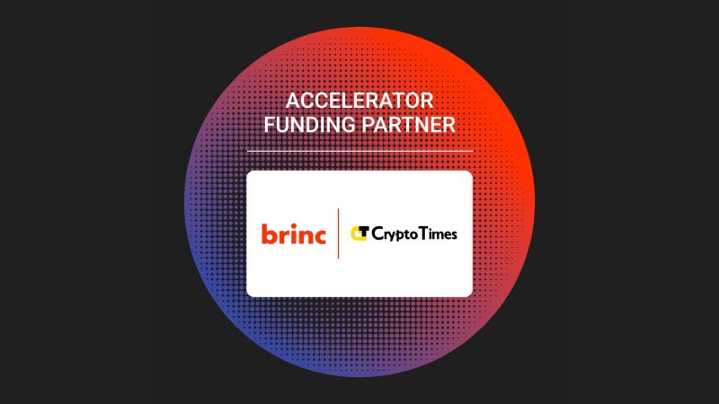 Crypto TimesがWeb3.0アクセラレーター企業のBrincとのパートナーを発表