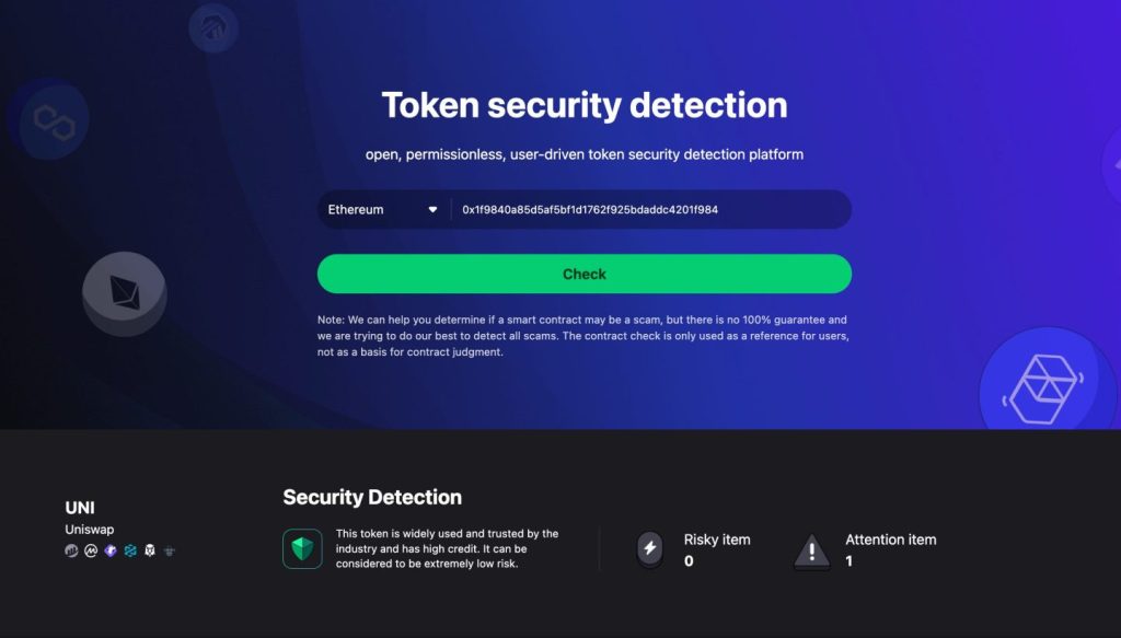 Gopus Token Security Detection