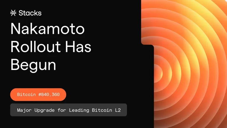 Bitcoin Layer2のStacks、ナカモトアップグレードを開始。BTCを活用して経済エコシステムを構築