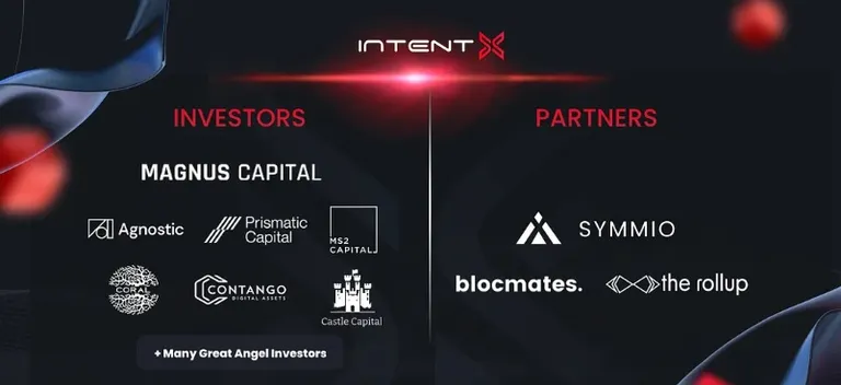 IntentXに対するインベスター