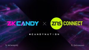 ゲーム特化のハイパーチェーン「zkCandy」が分散型ドメインネームシステム「ZNS」と提携